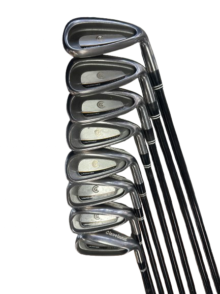 Vist Large View of Product Image Which is Used Cleveland LAUNCHER Mens Iron Set RH 4I-GW/AW
