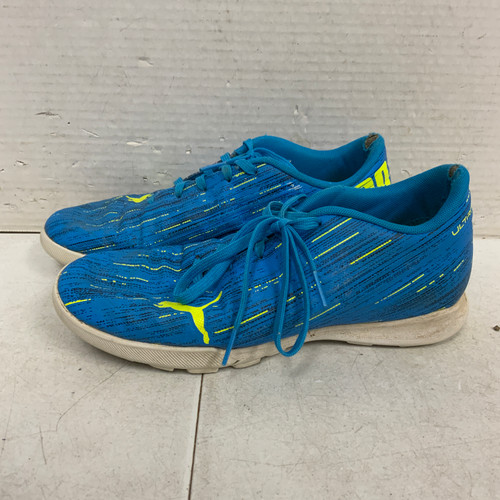 Vist Large View of Product Image Which is Used Puma Soccer Turf Shoes Royal Blue Junior 05