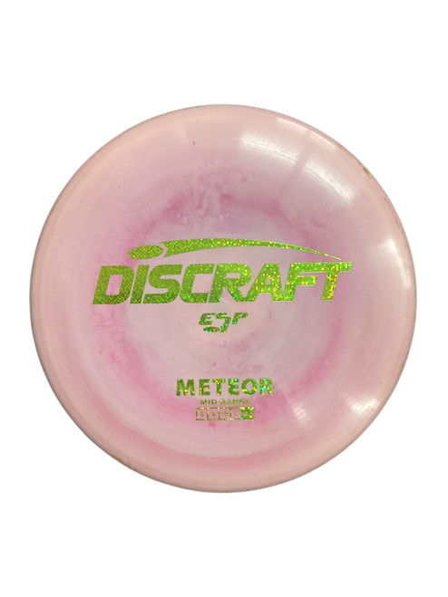 Vist Large View of Product Image Which is Used Discraft ESP METEOR Disc Golf Mid Range Pink