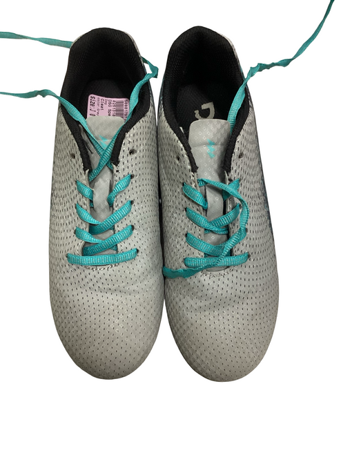 Vist Large View of Product Image Which is Used Dsg Soccer Cleats Grey Junior 01.5