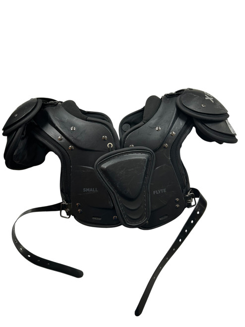 Vist Large View of Product Image Which is Used Xenith FLYTE FB SP SM FB Shoulder Pads Black SM