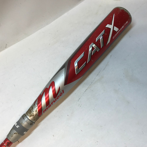 Vist Large View of Product Image Which is Used Marucci CAT X COMPOSITE BB/SB USSSA 2 3/4 Bat 30"