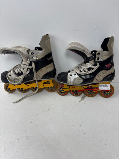 Vist Large View of Product Image Which is Used Bauer VAPOR LE Senior Rec Fitness Skates Black Senior 8