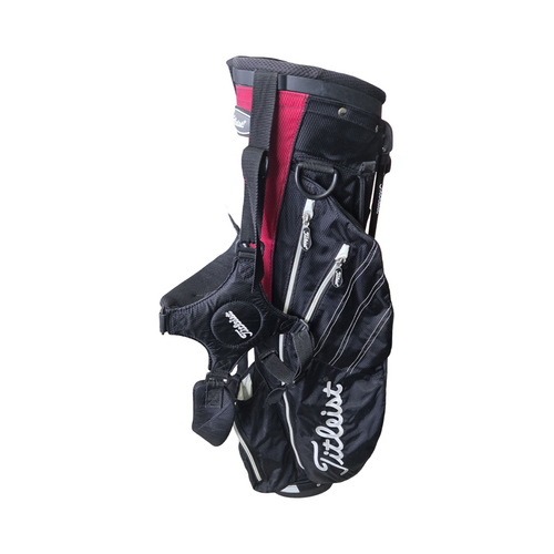 Vist Large View of Product Image Which is Used Titleist SUNDAY STAND BAG Mens Stand Bag Black