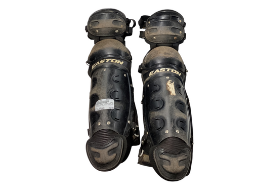Vist Large View of Product Image Which is Used Easton Baseball/Softball Catchers Leg Guards and Knee Savors