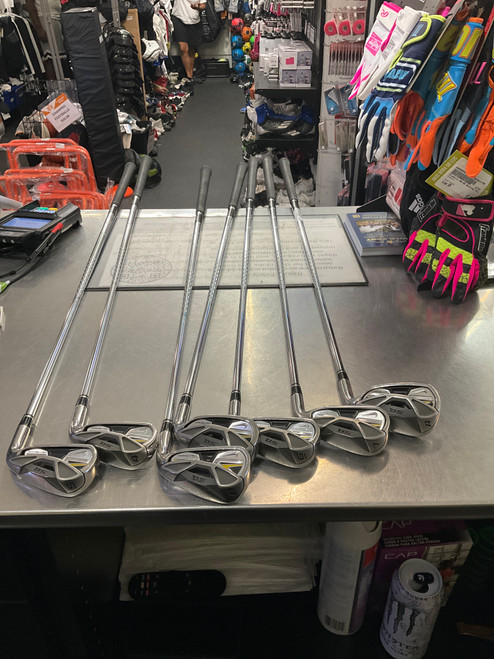 Vist Large View of Product Image Which is Used Nike SQ MECHSPEED Mens Iron Set RH 5I-GW/AW