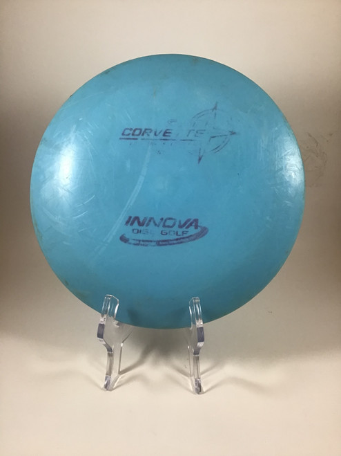 Vist Large View of Product Image Which is Used Innova STAR CORVETTE Disc Golf Driver Royal Blue 171g