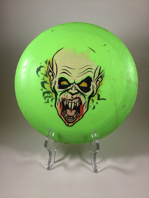 Vist Large View of Product Image Which is Used Innova STAR DESTROYER Disc Golf Driver Neon Green 176g