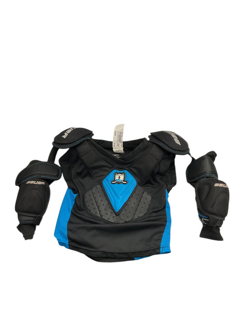 Vist Large View of Product Image Which is Used Bauer PRODIGY SP/EP COMBO YTH MEDIUM Youth Shoulder Pads MD