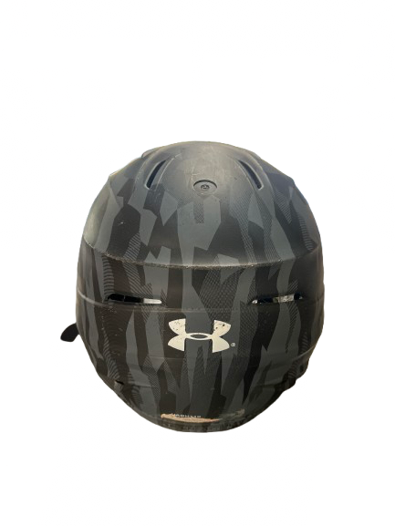 Vist Large View of Product Image Which is Used Under Armour BASEBALL HELMET W/MASK XS/S Batting Helmet w/Mask Black SM