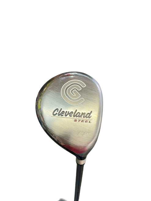 Vist Large View of Product Image Which is Used Cleveland STEEL 22DEG FW RH Mens Fairway Wood RH 8 Wood