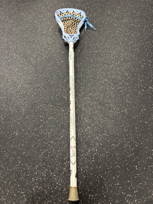 Vist Large View of Product Image Which is Used Warrior EVOLUTION 3X Men Atk/Mid Complete Stick Carolina Blue