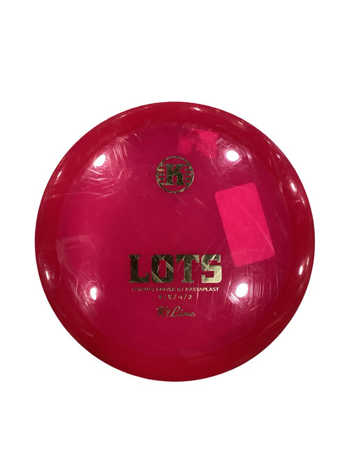 Vist Large View of Product Image Which is Used Kastaplast LOTUS Disc Golf Driver Pink