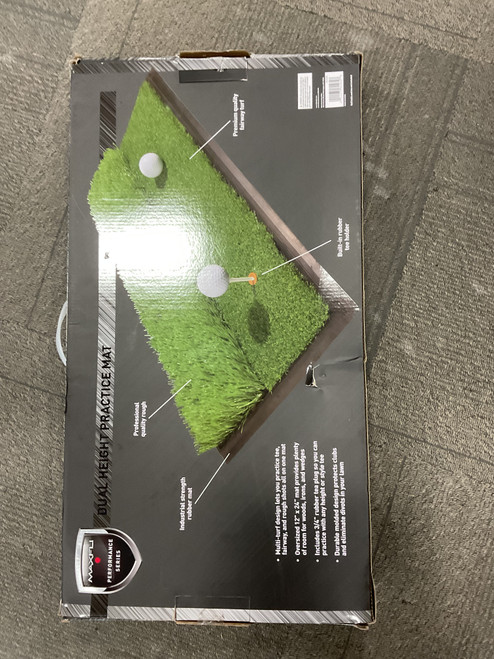 Vist Large View of Product Image Which is Used Maxfli DUAL HEIGHT PRACTICE MAT Golf Accessory