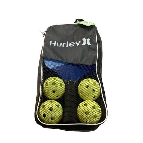 Vist Large View of Product Image Which is Used HURLEY 2 PLAYER SET Pickleball Racquet Royal Blue