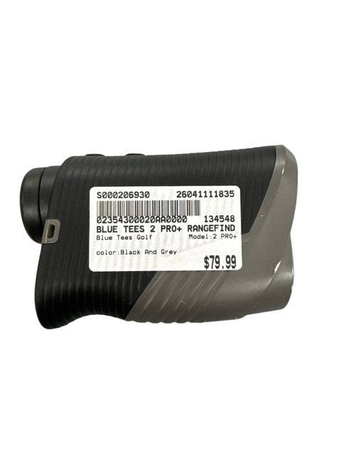 Vist Large View of Product Image Which is Used Blue Tees Golf 2 PRO+ Field Equipment Black And Grey