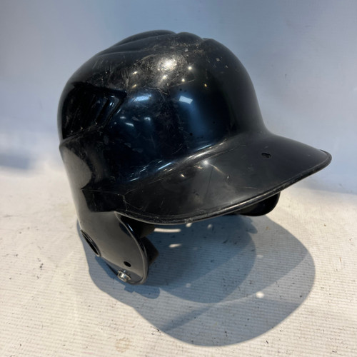 Vist Large View of Product Image Which is Used Rawlings BLACK Batting Helmet No Mask Black SM