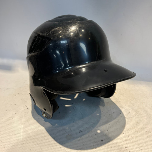 Vist Large View of Product Image Which is Used Rawlings BLACK Batting Helmet No Mask Black SM