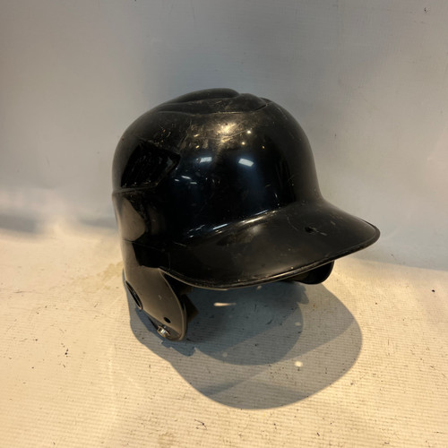 Vist Large View of Product Image Which is Used Rawlings BLACK Batting Helmet No Mask Black SM