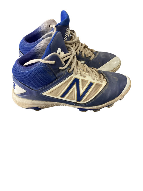 Vist Large View of Product Image Which is Used New Balance BB/SB Cleats Royal Blue Senior 7.5