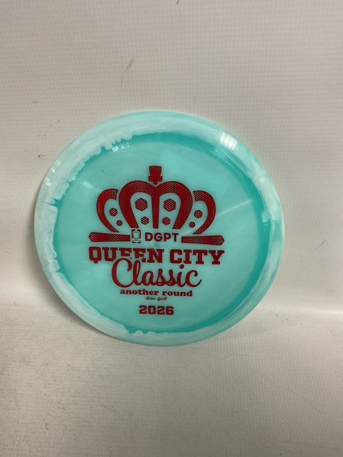 Vist Large View of Product Image Which is Used Discmania S-LIJNE SWIRLY DD2 Disc Golf Driver Turquoise