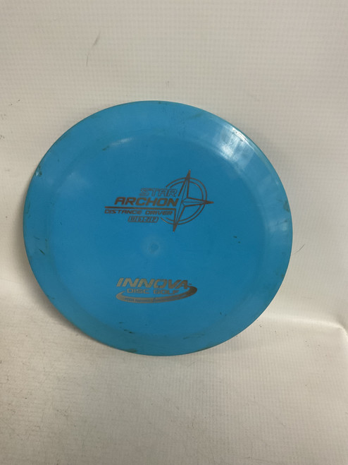 Vist Large View of Product Image Which is Used Innova STAR ARCHON Disc Golf Driver Royal Blue