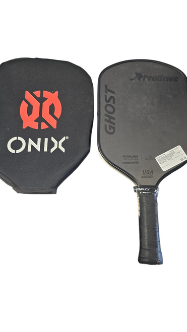 Vist Large View of Product Image Which is Used PRODRIVE GHOST Pickleball Racquet Black