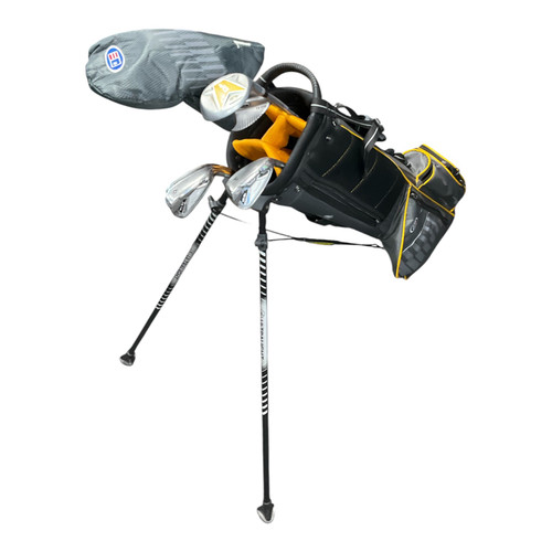 Vist Large View of Product Image Which is Used US Kids UL-63 6PC + BAG Jr Package Set RH Black 7 Piece