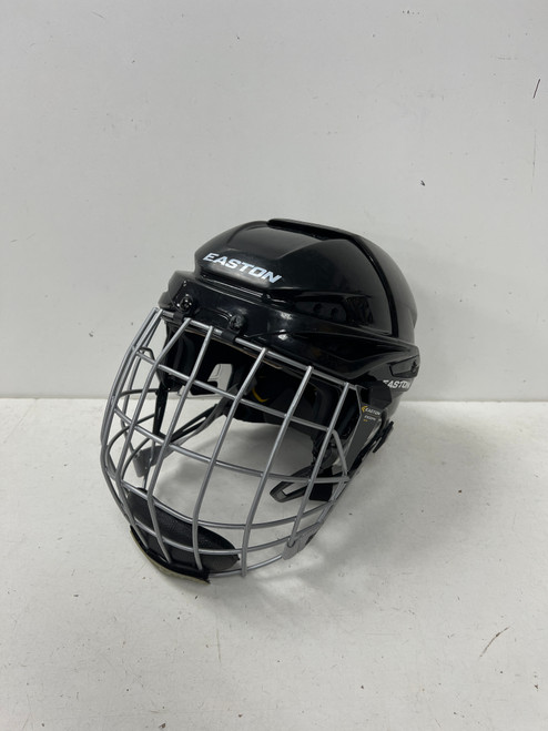 Vist Large View of Product Image Which is Used Easton E400 Helmet Cage Combo Black MD