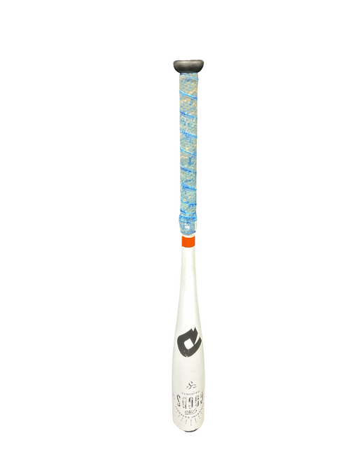 Vist Large View of Product Image Which is Used Demarini THE GOODS 2021 WHITE BB/SB USSSA 2 3/4 Bat 29"