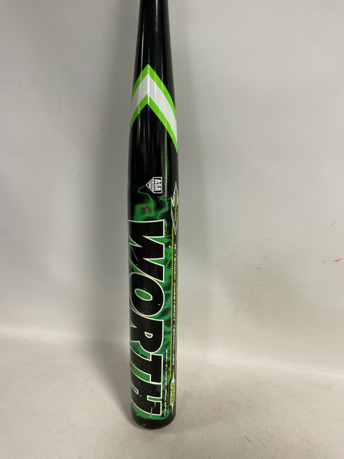 Vist Large View of Product Image Which is Used Worth AMP BB/SB Slowpitch Bat 34"