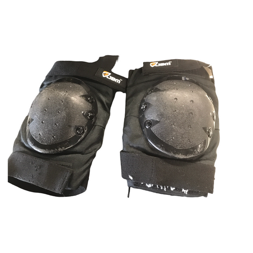 Vist Large View of Product Image Which is Used Jbm Skateboard Elbow Pads Black LG