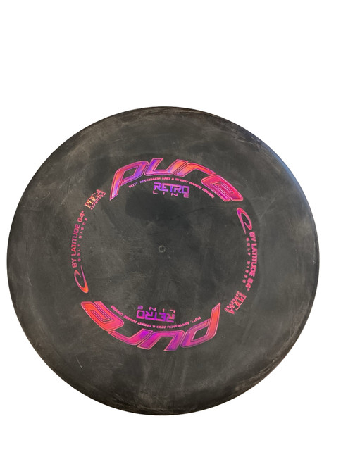 Vist Large View of Product Image Which is Used Latitude 64 PURE Disc Golf Mid Range Black