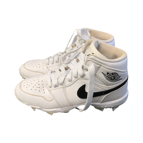 Vist Large View of Product Image Which is Used Nike AIR JORDAN BB/SB Cleats White Junior 05