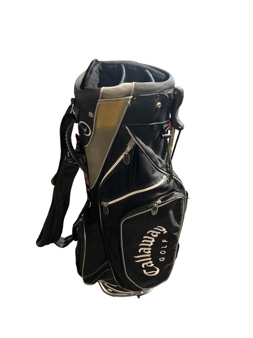 Vist Large View of Product Image Which is Used Callaway XTT Mens Stand Bag Black