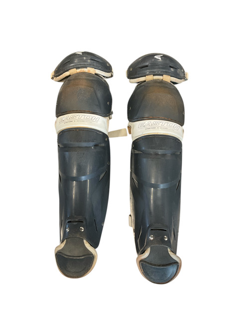 Vist Large View of Product Image Which is Used Easton THE FUNDAMETNAL Catchers Leg Guards None Intermed