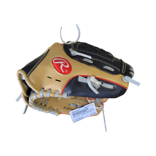 Vist Large View of Product Image Which is Used Rawlings PLAYER SERIES 10 BB/SB Glove RH Throw Brown 10"