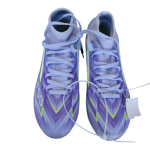 Vist Large View of Product Image Which is Used Adidas F50 CLEATS 7 Soccer Cleats Purple Senior 7