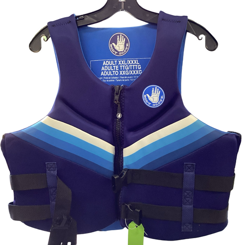 Vist Large View of Product Image Which is Used Body Glove Adult PFD Navy Blue 2X