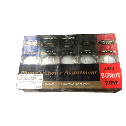 Vist Large View of Product Image Which is Used Top Flite XL 2000 15 Pack - Golf Balls