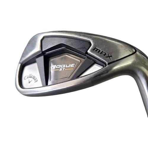 Vist Large View of Product Image Which is Used Callaway ROGUE ST MAX WEDGE Golf Wedge Mens RH Pitching Wedge
