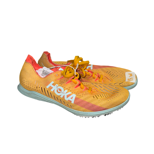 Vist Large View of Product Image Which is Used Track & Field Cleats Adult Orange Senior 9.5