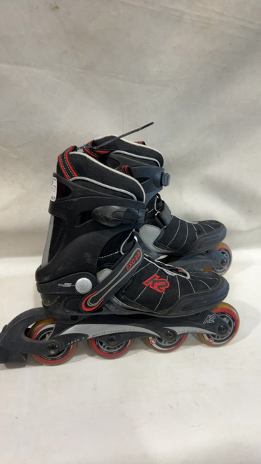 Vist Large View of Product Image Which is Used K2 INSKT EXO 2.0 M SZ 5 Senior Rec Fitness Skates Black Senior 8.5