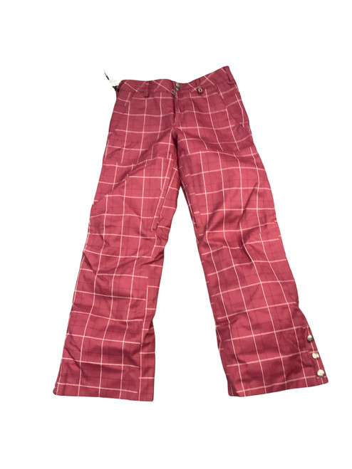Vist Large View of Product Image Which is Used Burton Snow Pants W Red MD
