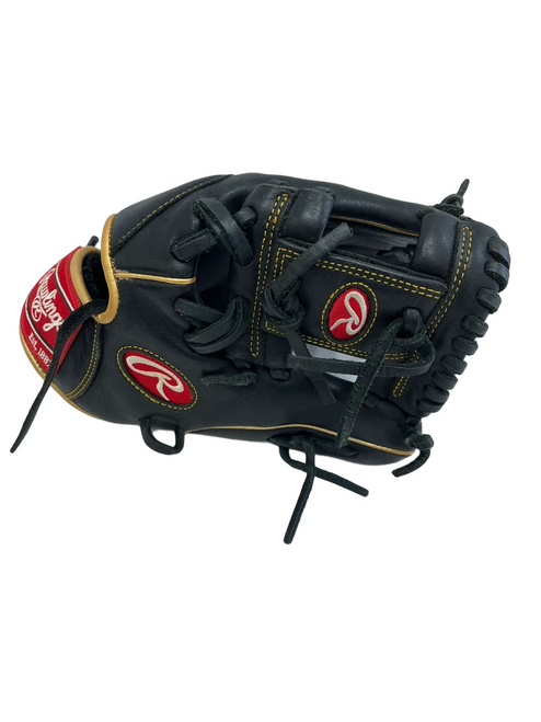 Vist Large View of Product Image Which is Used Rawlings R9 11.5" RH Throw Baseball Glove Black