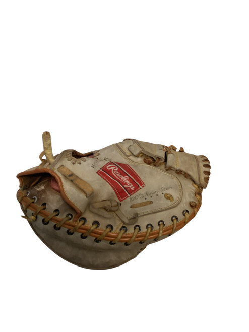 Vist Large View of Product Image Which is Rawlings RCM 7 BB/SB Catchers RH Throw Tan 34"