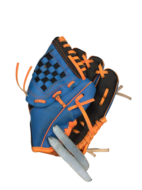 Vist Large View of Product Image Which is Used DICKS GLOVE BB/SB Glove RH Throw Royal Blue 8"