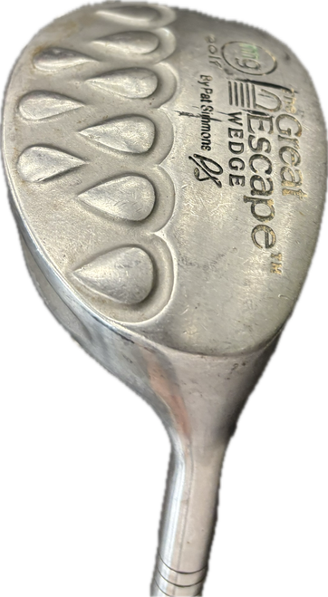 Vist Large View of Product Image Which is Used THE GREAT ESCAPE BY PAT SIMMONS Golf Wedge Mens RH Gap/Approach Wedge