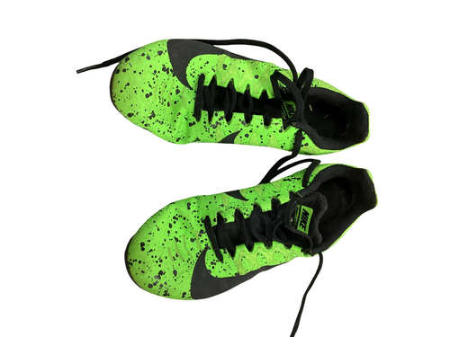 Vist Large View of Product Image Which is Used Nike Track & Field Cleats Jr Green Junior 03