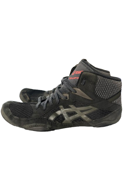 Vist Large View of Product Image Which is Used Asics Wrestling Shoes Black Senior 13